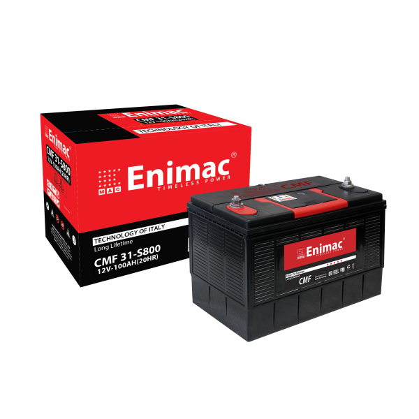 Ắc quy Enimac CMF 31-S800 (12V-100AH) Cọc Vít