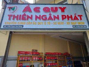 Ảnh cửa hàng ắc quy thiên ngân phát